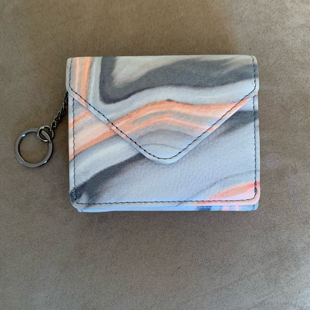 Aimee Kestenberg Leather Trifold Wallet Sahara
